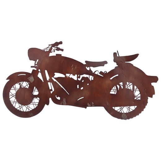 Dekoracja ścienna Rusty Motorbike ze sklepu dekoria.pl w kategorii Dekoracje ścienne - zdjęcie 172483017