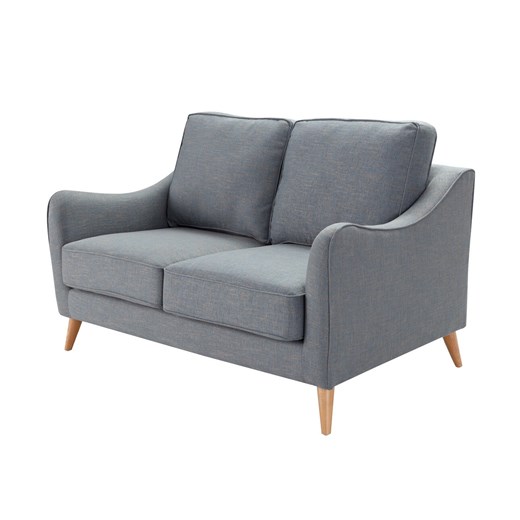Sofa Venuste denim blue/brown 2-os. Dekoria One Size okazja dekoria.pl