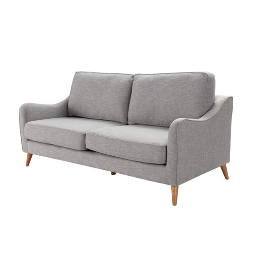 Sofa Venuste grey linen 3-os. Dekoria One Size okazyjna cena dekoria.pl