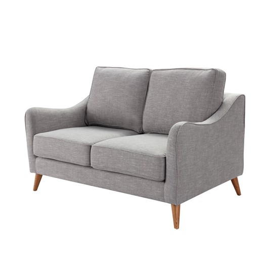 Sofa Venuste grey linen 2-os. Dekoria One Size dekoria.pl okazja