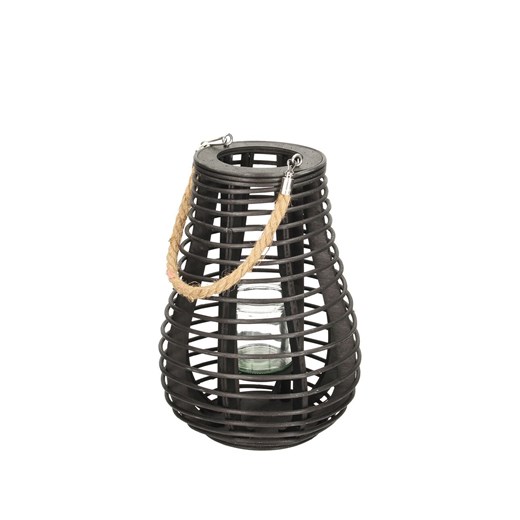 Lampion Vela 33cm black ze sklepu dekoria.pl w kategorii Lampiony i lampki - zdjęcie 172483859