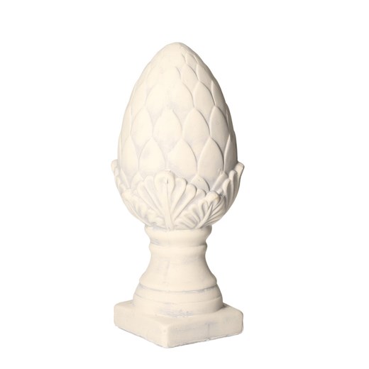 Dekoracja Cone 32cm white ze sklepu dekoria.pl w kategorii Dekoracje - zdjęcie 172484935