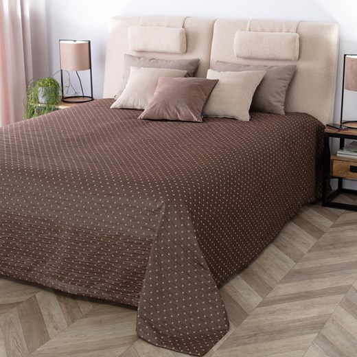 Pled Anthony 260x260cm chocolate ze sklepu dekoria.pl w kategorii Narzuty i kapy - zdjęcie 172485165