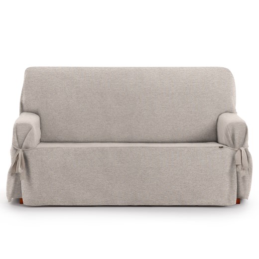 Pokrowiec na sofę dwuosobową Universal beige ze sklepu dekoria.pl w kategorii Pokrowce na kanapy i fotele - zdjęcie 172485935
