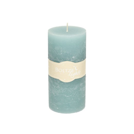 Świeca Lea 15cm turquoise ze sklepu dekoria.pl w kategorii Świece i dyfuzory - zdjęcie 172487096