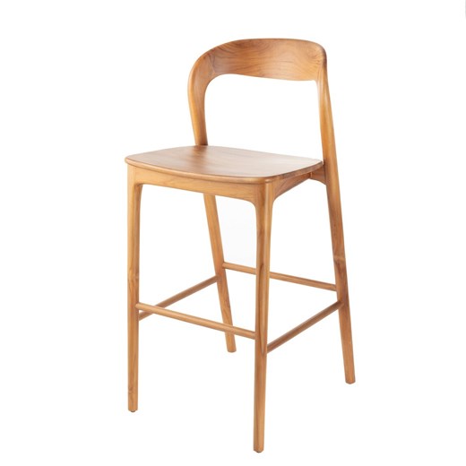Krzesło barowe Gyate 48x54x103cm ze sklepu dekoria.pl w kategorii Krzesła - zdjęcie 172487888