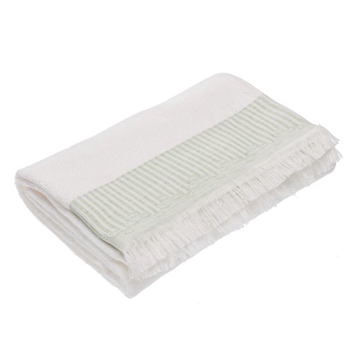 Ręcznik Trevor 70x140cm white green ze sklepu dekoria.pl w kategorii Ręczniki - zdjęcie 172489106