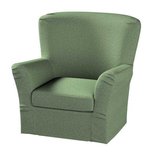 Pokrowiec na fotel Tomelilla wysoki z zakładkami ze sklepu dekoria.pl w kategorii Pokrowce na kanapy i fotele - zdjęcie 172497779