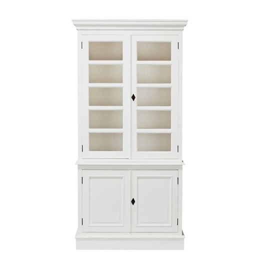 Witryna Milton z 4 półkami 100x40x220cm ze sklepu dekoria.pl w kategorii Regały i witryny - zdjęcie 172503576