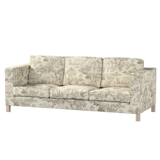 Pokrowiec na sofę Karlanda 3-osobową nierozkładaną, krótki ze sklepu dekoria.pl w kategorii Pokrowce na kanapy i fotele - zdjęcie 172504235
