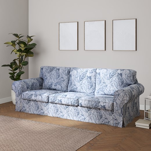 Pokrowiec na sofę Ektorp 3-osobową, nierozkładaną ze sklepu dekoria.pl w kategorii Pokrowce na kanapy i fotele - zdjęcie 172512139
