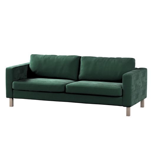 Pokrowiec na sofę Karlstad 3-osobową nierozkładaną, krótki ze sklepu dekoria.pl w kategorii Pokrowce na kanapy i fotele - zdjęcie 172516848
