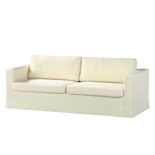 Pokrowiec na sofę Karlstad 3-osobową nierozkładaną, długi ze sklepu dekoria.pl w kategorii Pokrowce na kanapy i fotele - zdjęcie 172517347