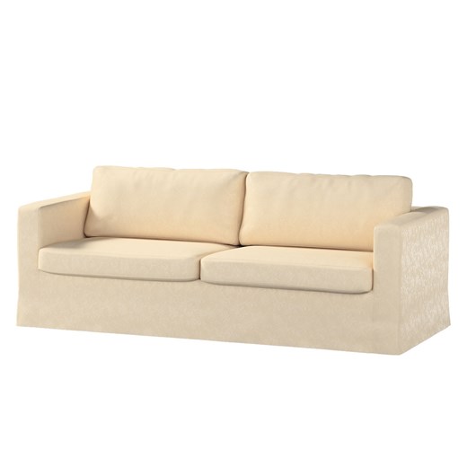 Pokrowiec na sofę Karlstad 3-osobową nierozkładaną, długi ze sklepu dekoria.pl w kategorii Pokrowce na kanapy i fotele - zdjęcie 172517569