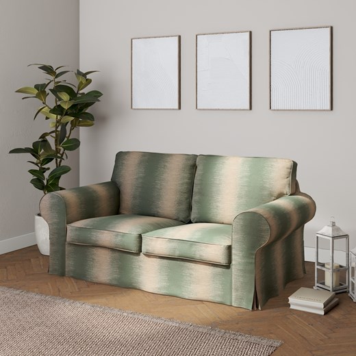 Pokrowiec na sofę Ektorp 2-osobową, rozkładaną, model do 2012 ze sklepu dekoria.pl w kategorii Pokrowce na kanapy i fotele - zdjęcie 172520226