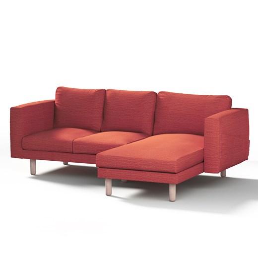 Pokrowiec na sofę Norsborg 3-osobową z szezlongiem ze sklepu dekoria.pl w kategorii Pokrowce na kanapy i fotele - zdjęcie 172526458