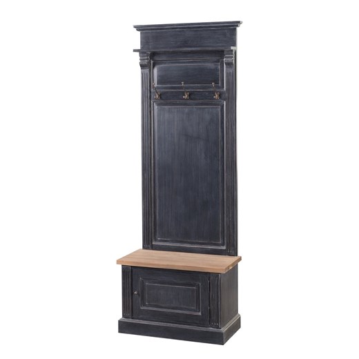 Garderoba Bradford do przedpokoju 79x45x210 old black & natural ze sklepu dekoria.pl w kategorii Dom - zdjęcie 172527718