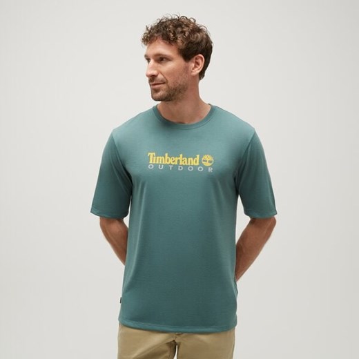 TIMBERLAND T-SHIRT ANTI-UV PRINTED TEE ze sklepu Timberland w kategorii T-shirty męskie - zdjęcie 172529296