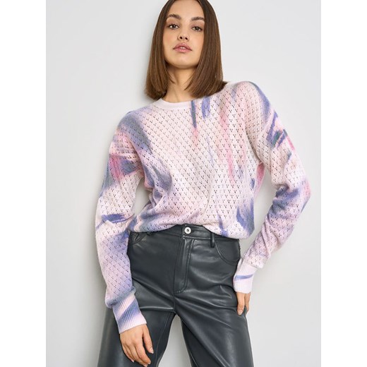 TAIFUN Sweter w kolorze jasnoróżowo-fioletowym ze sklepu Limango Polska w kategorii Swetry damskie - zdjęcie 172531287