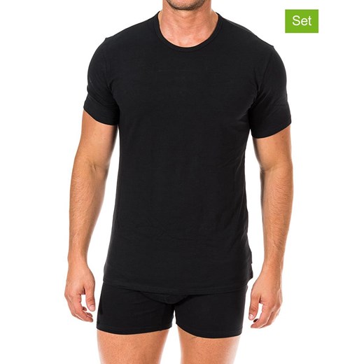 CALVIN KLEIN UNDERWEAR Koszulki (2 szt.) w kolorze czarnym ze sklepu Limango Polska w kategorii T-shirty męskie - zdjęcie 172531325
