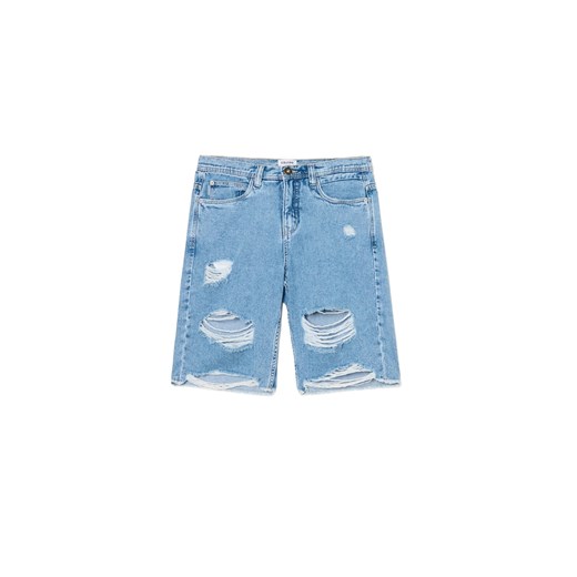 Cropp - Szorty loose - niebieski Cropp 36 Cropp