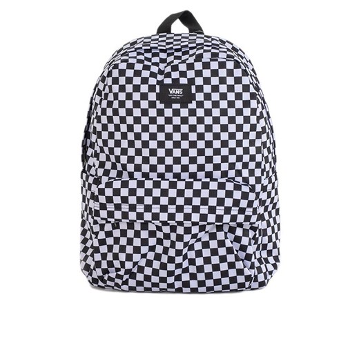 Plecak Vans Old Skool Check VN000H4XY281 - czarno-biały ze sklepu streetstyle24.pl w kategorii Plecaki - zdjęcie 172532915