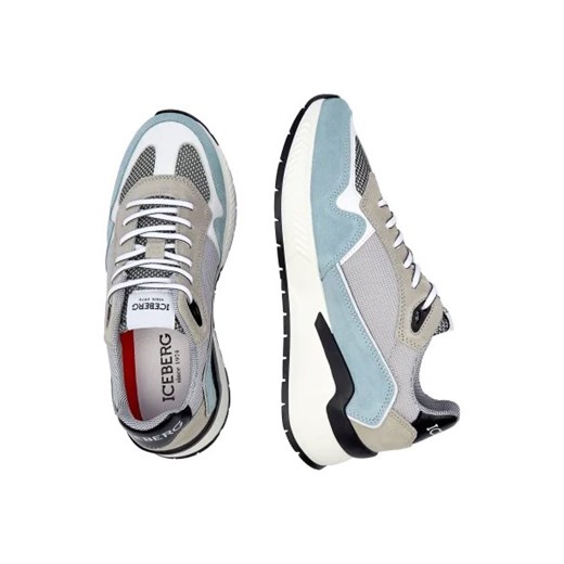 Iceberg Skórzane sneakersy COMB.ECLIPSE Iceberg 42 Gomez Fashion Store