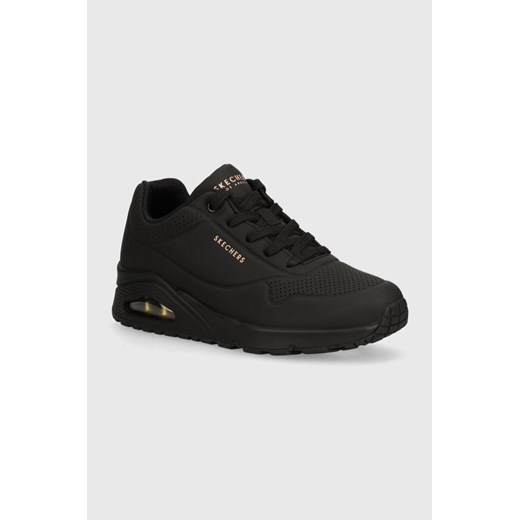 Skechers sneakersy UNO kolor czarny ze sklepu ANSWEAR.com w kategorii Buty sportowe damskie - zdjęcie 172534348