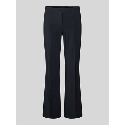Spodnie materiałowe z poszerzaną nogawką o skróconym kroju model ‘ROS EASY KICK’ ze sklepu Peek&Cloppenburg  w kategorii Spodnie damskie - zdjęcie 172536655