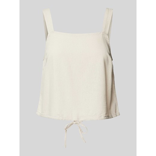 Top krótki na ramiączkach z fakturowanym wzorem model ‘MYMILO’ ze sklepu Peek&Cloppenburg  w kategorii Bluzki damskie - zdjęcie 172536678