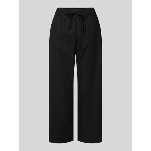 Spodnie typu paperbag o skróconym kroju regular fit ze sklepu Peek&Cloppenburg  w kategorii Spodnie damskie - zdjęcie 172536708