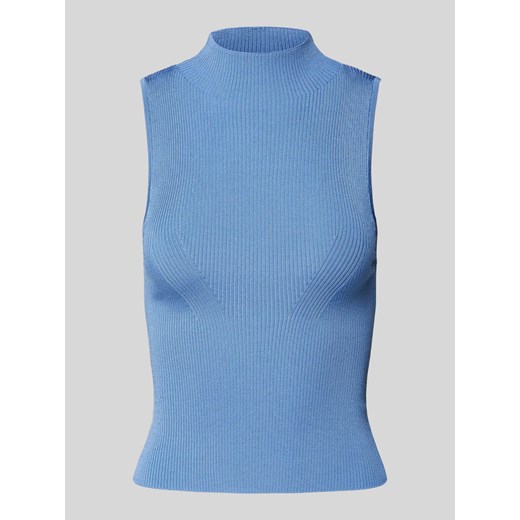 Top ze stójką ze sklepu Peek&Cloppenburg  w kategorii Bluzki damskie - zdjęcie 172536937
