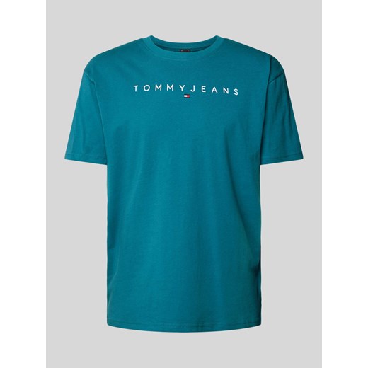 T-shirt o kroju regular fit z wyhaftowanym logo Tommy Jeans XXL Peek&Cloppenburg 