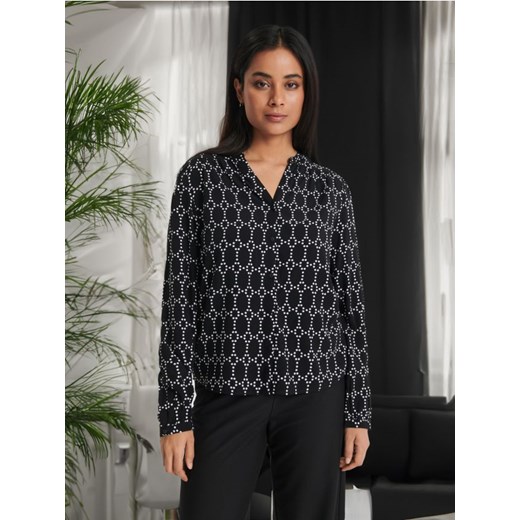 Sinsay - Koszula z wiskozy - czarny ze sklepu Sinsay w kategorii Koszule damskie - zdjęcie 172542359
