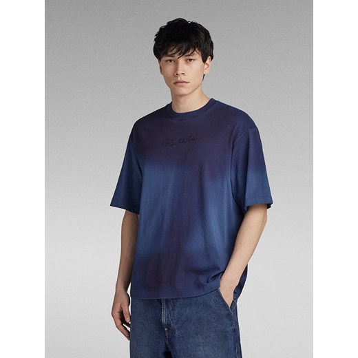G-Star Koszulka w kolorze niebiesko-granatowym ze sklepu Limango Polska w kategorii T-shirty męskie - zdjęcie 172542905