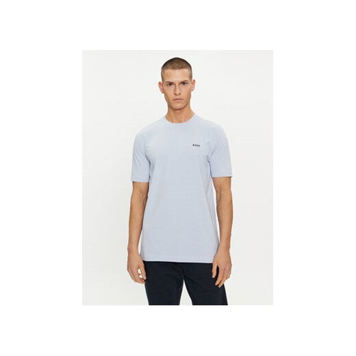 Boss T-Shirt 50506373 Błękitny Regular Fit ze sklepu MODIVO w kategorii T-shirty męskie - zdjęcie 172543379