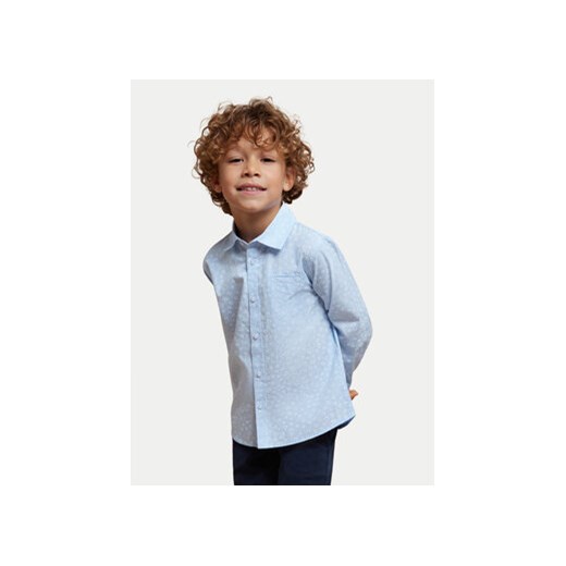 Mayoral Koszula 3124 Błękitny Regular Fit ze sklepu MODIVO w kategorii Koszule chłopięce - zdjęcie 172543446