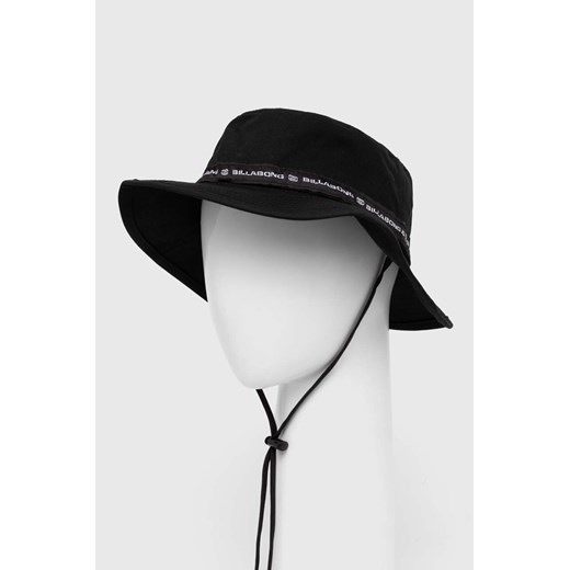 Billabong kapelusz bawełniany kolor czarny bawełniany ABYHA00389 ze sklepu ANSWEAR.com w kategorii Kapelusze męskie - zdjęcie 172544675