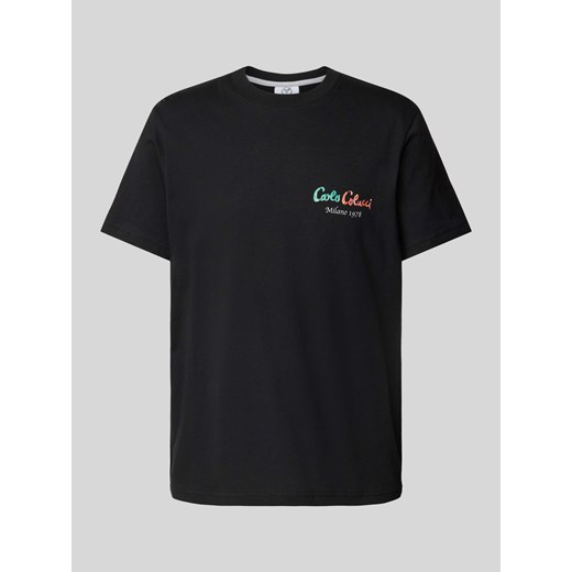 T-shirt z nadrukiem z logo ze sklepu Peek&Cloppenburg  w kategorii T-shirty męskie - zdjęcie 172546359