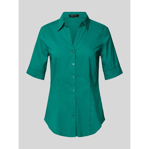 Bluzka z wykładanym kołnierzem ze sklepu Peek&Cloppenburg  w kategorii Koszule damskie - zdjęcie 172546525