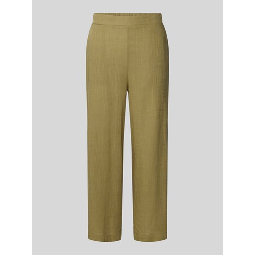 Spodnie w jednolitym kolorze model ‘Juna’ ze sklepu Peek&Cloppenburg  w kategorii Spodnie damskie - zdjęcie 172546565