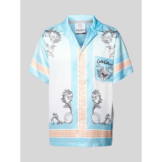 Koszula casualowa z wzorem na całej powierzchni ze sklepu Peek&Cloppenburg  w kategorii Koszule męskie - zdjęcie 172546777
