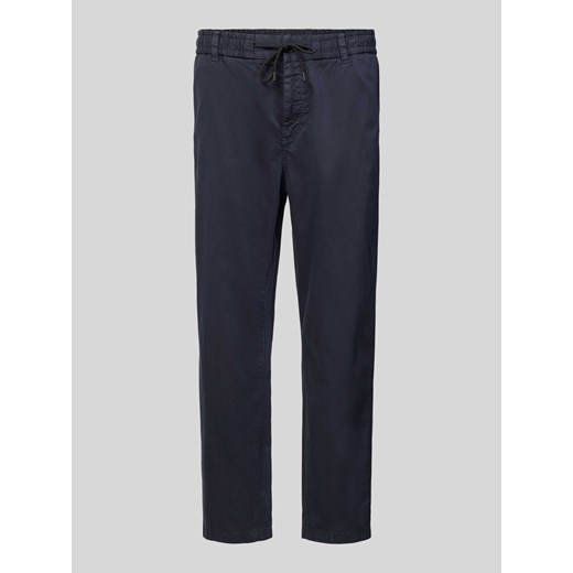 Chinosy o kroju tapered fit z elastycznym pasem ze sklepu Peek&Cloppenburg  w kategorii Spodnie męskie - zdjęcie 172546808