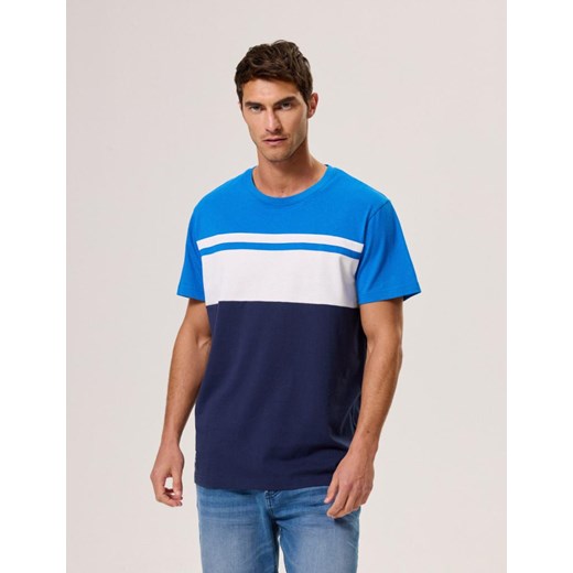 Koszulka NAUTTI RIDGES Niebieski-Biały M ze sklepu Diverse w kategorii T-shirty męskie - zdjęcie 172549089