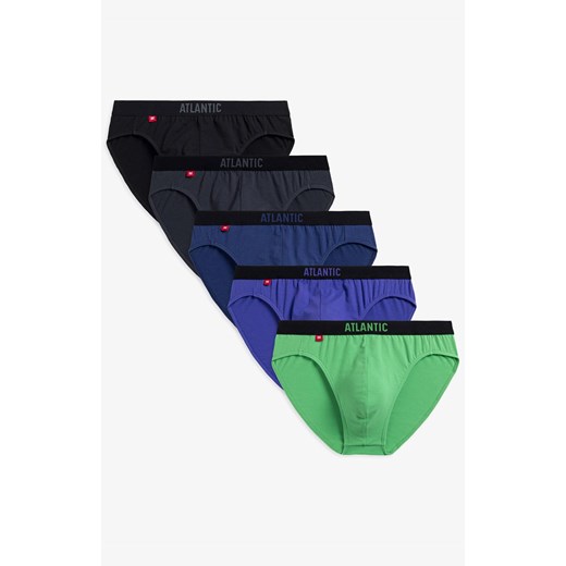 5-pack Slipy męskie sport 5SMP-004, Kolor multicolour, Rozmiar XL, ATLANTIC ze sklepu Intymna w kategorii Majtki męskie - zdjęcie 172549167