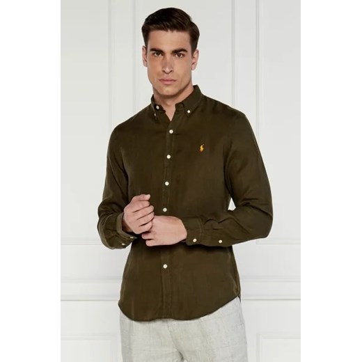 POLO RALPH LAUREN Lniana koszula | Slim Fit Polo Ralph Lauren XXL Gomez Fashion Store