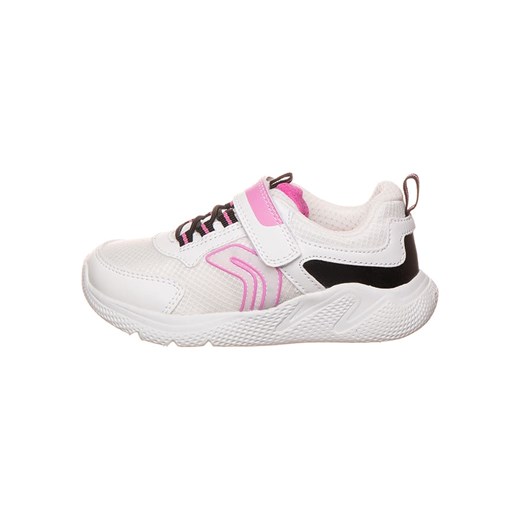 Geox Sneakersy &quot;Sprintye&quot; w kolorze biało-jasnoróżowym ze sklepu Limango Polska w kategorii Buty sportowe dziecięce - zdjęcie 172549435