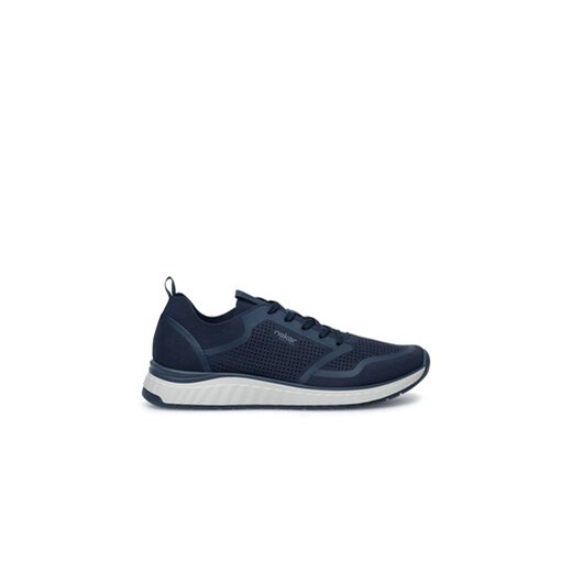 Rieker Sneakersy B0605-14 Niebieski ze sklepu MODIVO w kategorii Buty sportowe męskie - zdjęcie 172550089