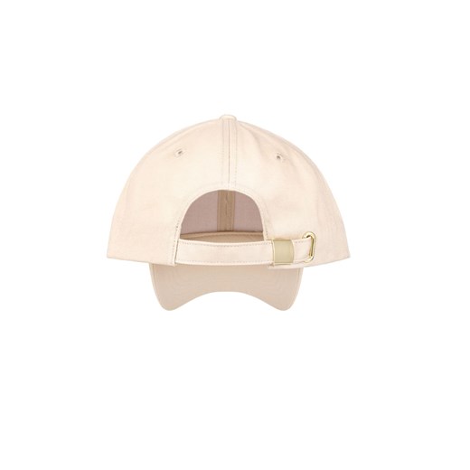 Beżowa czapka z daszkiem z logo Ochnik One Size okazja OCHNIK