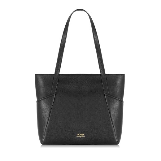 Shopper bag Ochnik czarna elegancka duża 
